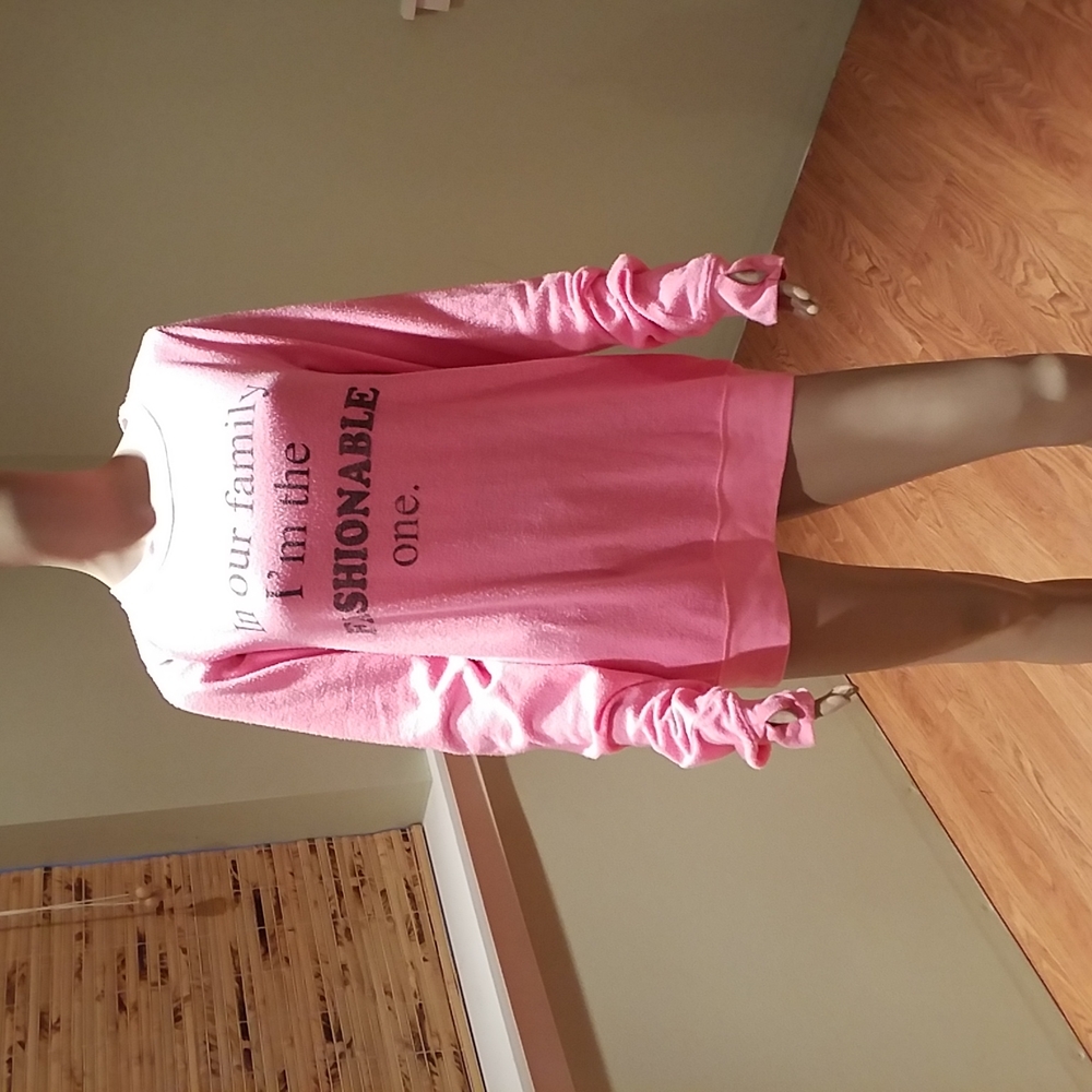 God Save LA Graphic Sweatshirt With Pilling Fuzzy Style Size L